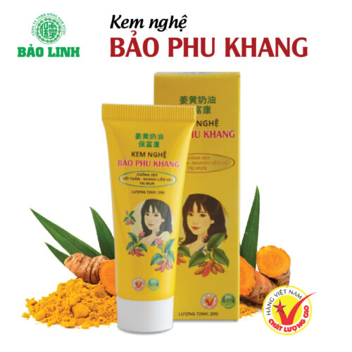 Kem tinh nghệ Bảo Phu Khang 20gram